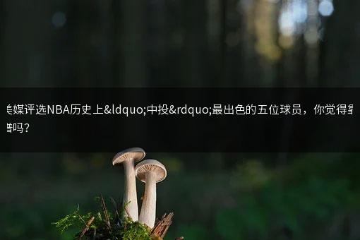 美媒评选NBA历史上“中投”最出色的五位球员，你觉得靠谱吗？